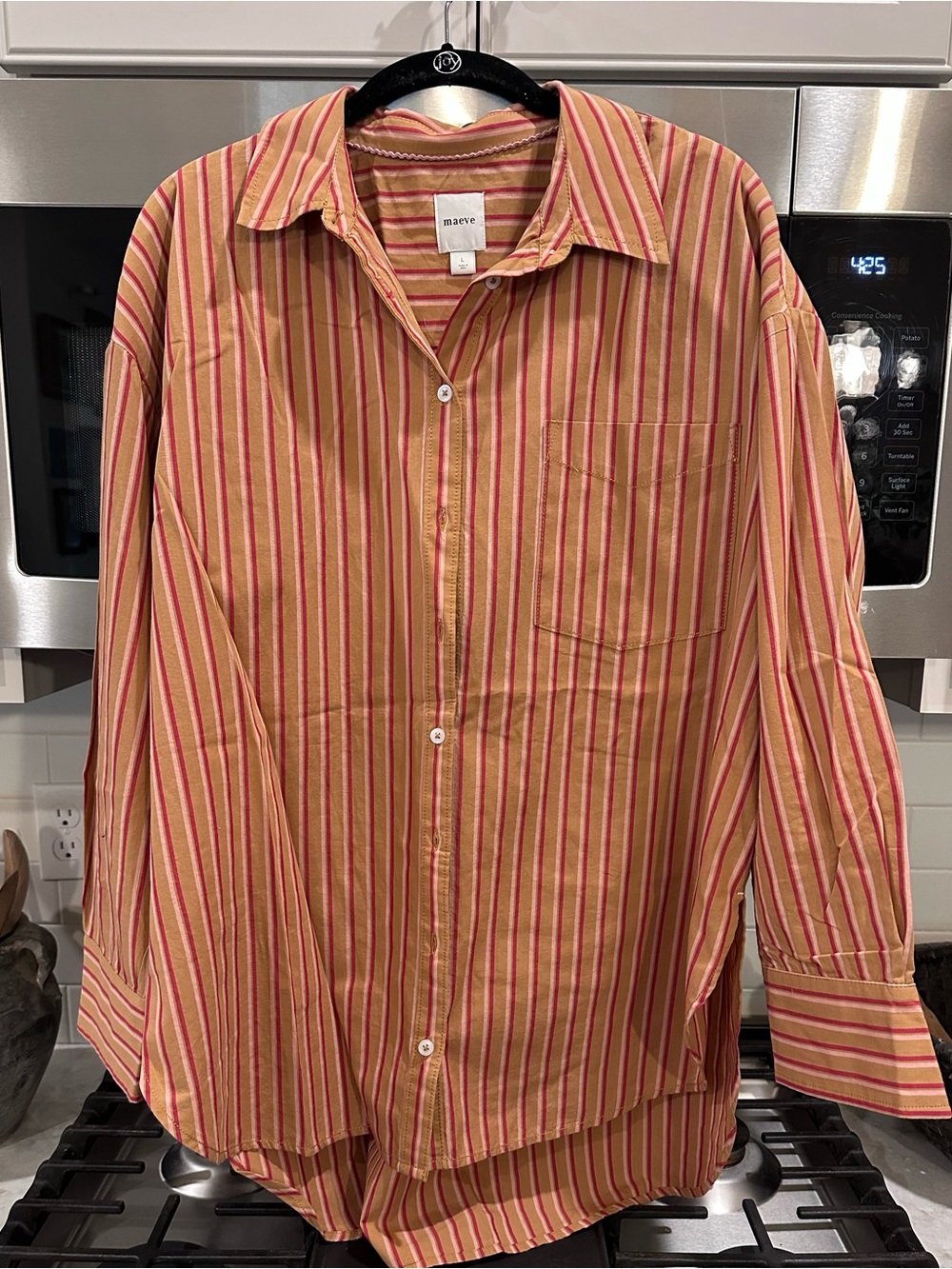 NWOT Maeve Bennett button up